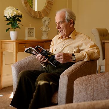 Southlands Resident Reading - Westward Care