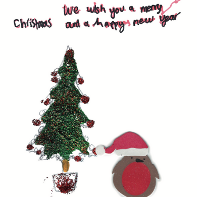 #WeCareAdvent Christmas Cards