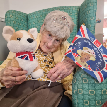 Quiz Winner Dora Celebrating the Platinum Jubilee