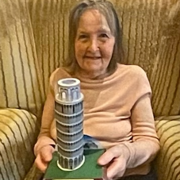 Leaning Tower of Pisa visits Headingley Hall