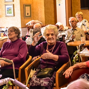 Singing at Headingley Hall