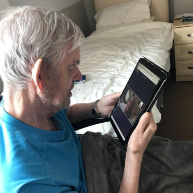 Generations connect through Adopt a Grandparent initiative