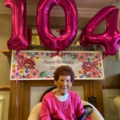 Olive turns 104!