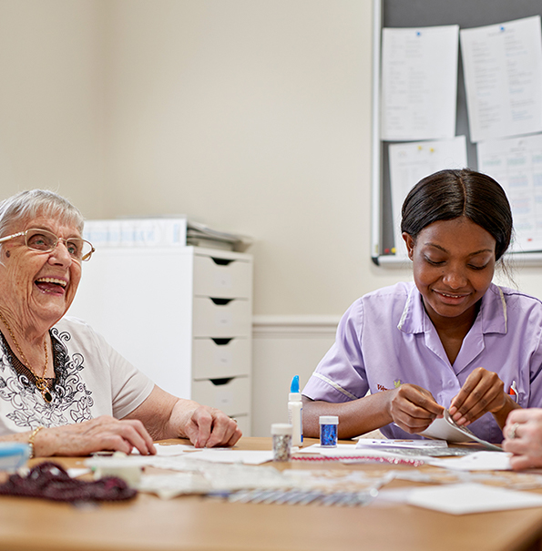 The Westward Community - Residents on the Balcony - Westward Care