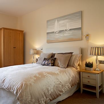 Southlands bedroom - Westward Care